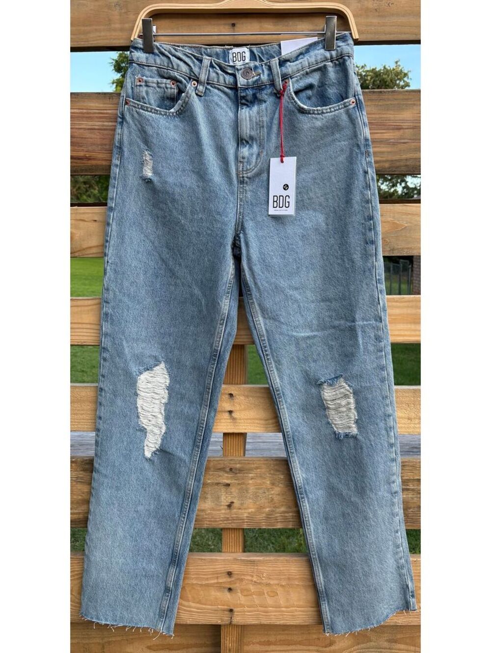 NWT BDG Urban Outfitters Pax High Waist Straight Leg